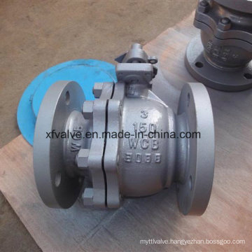 150lb 300lb Wcb RF Manual Ball Valve